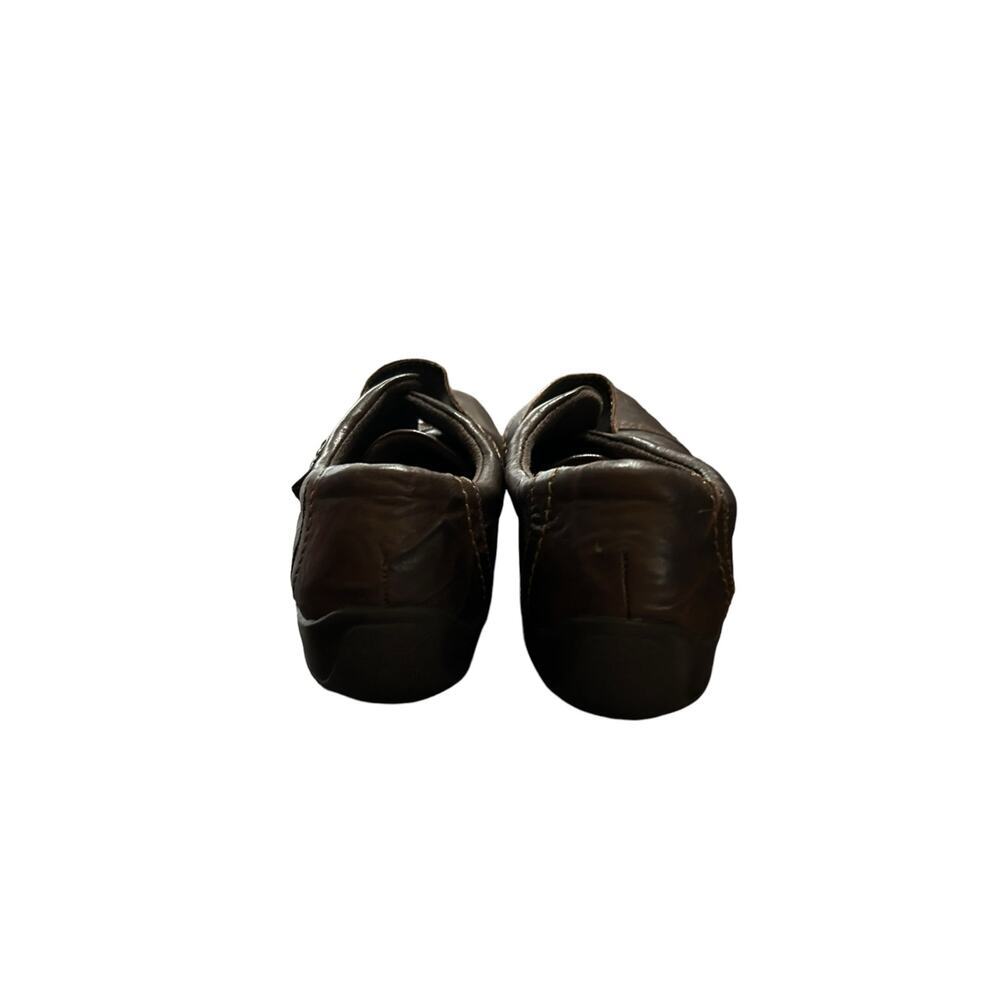 Clark's Artisan Loafers Women's 9M Shoes Brown Leather Comfort Slip Ons - Picture 5 of 10